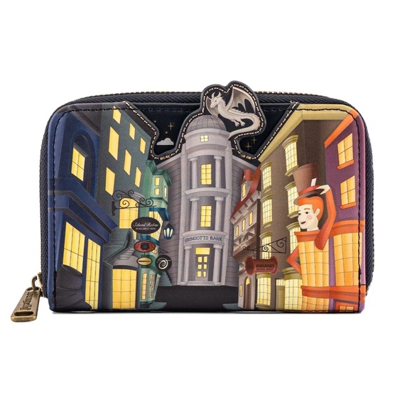 Loungefly Handbags - Loungefly Harry Potter Diagon Alley Faux Leather Wallet